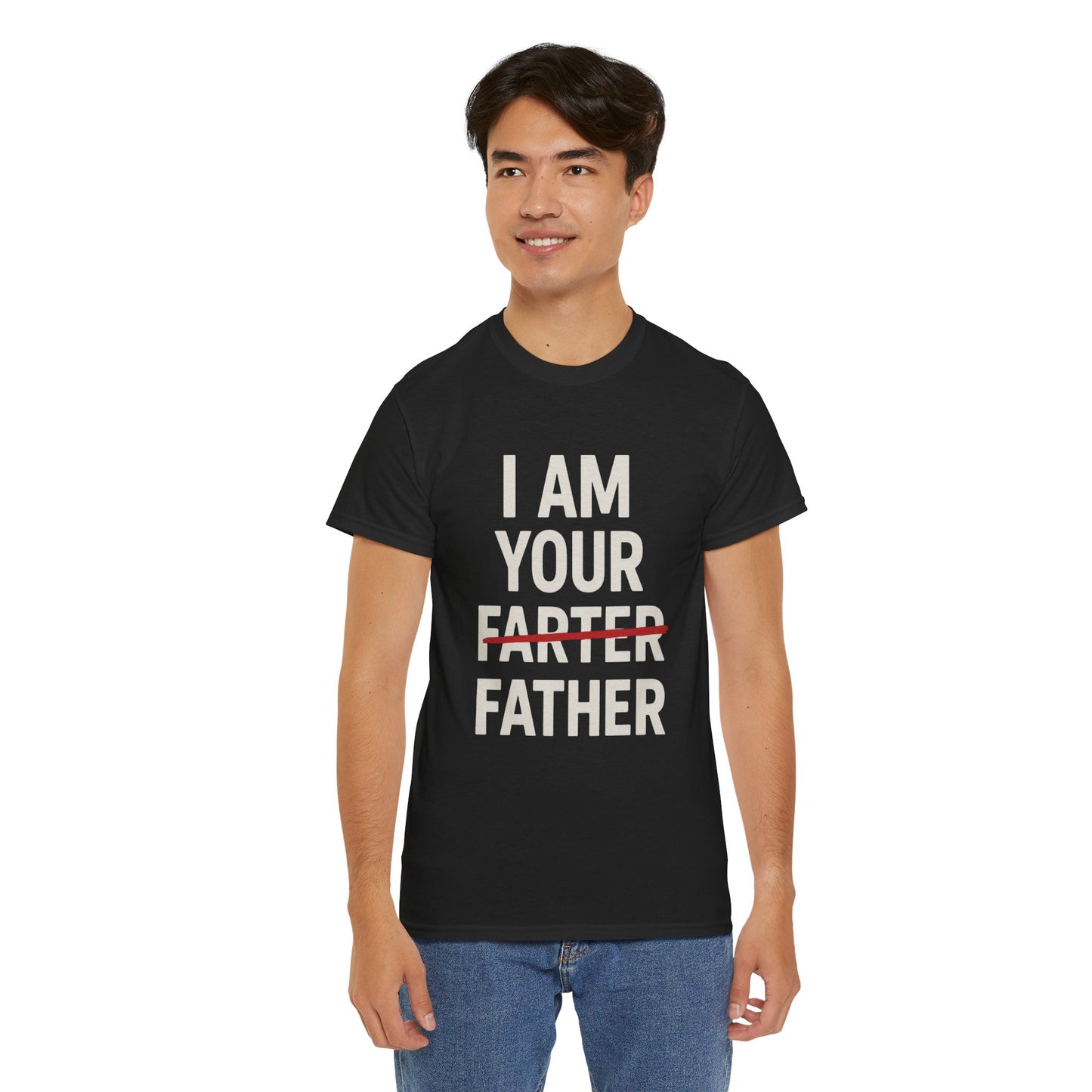 I Am Your Farter Funny Unisex Heavy Cotton Tee, Father's Day Gift, Casual Wear, Family Time, Birthday Present, Comfortable T-Shirt