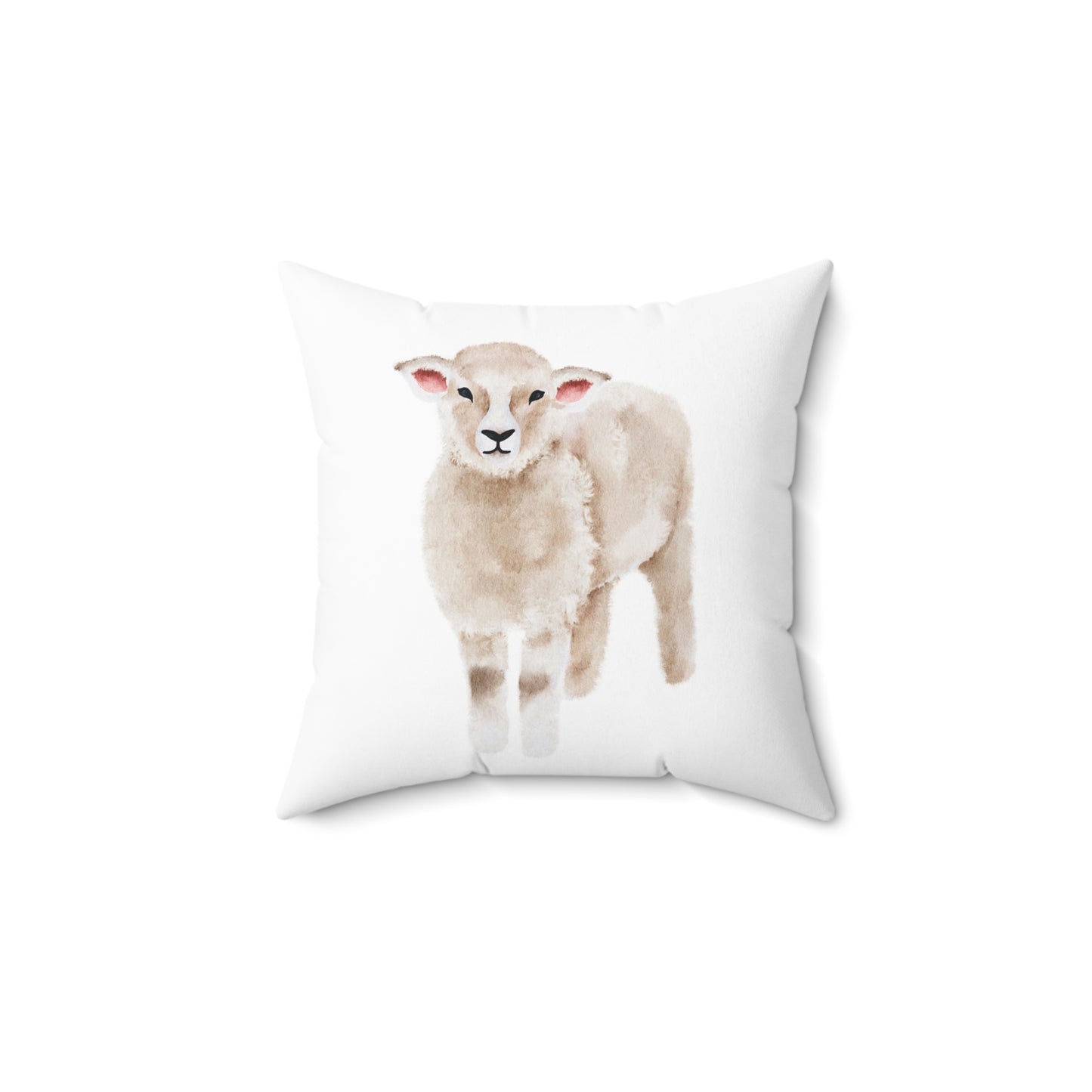 Cute Sheep Decorative Pillow - Cozy Farmhouse Home Decor