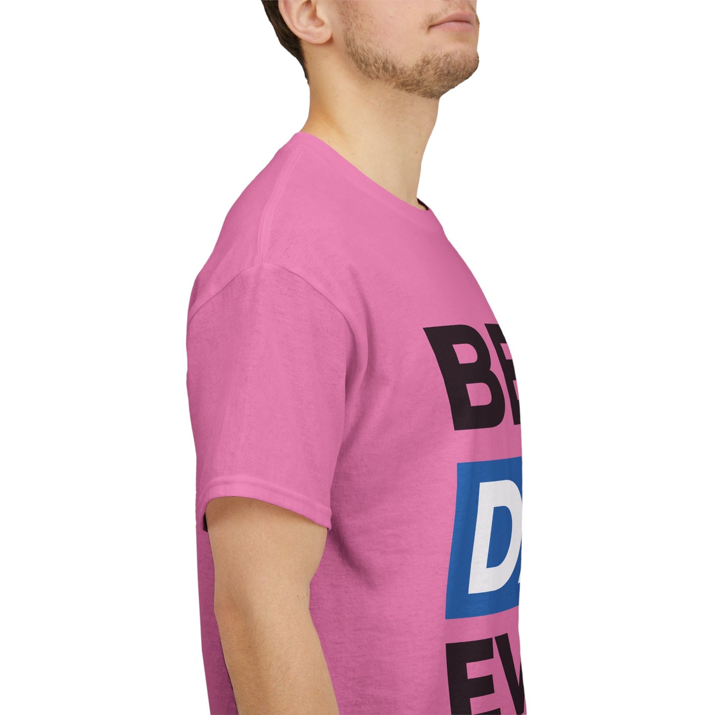 Best Dad Ever Unisex Heavy Cotton Tee, Father's Day Gift, Casual Wear, Family Time, Birthday Present, Comfortable T-Shirt