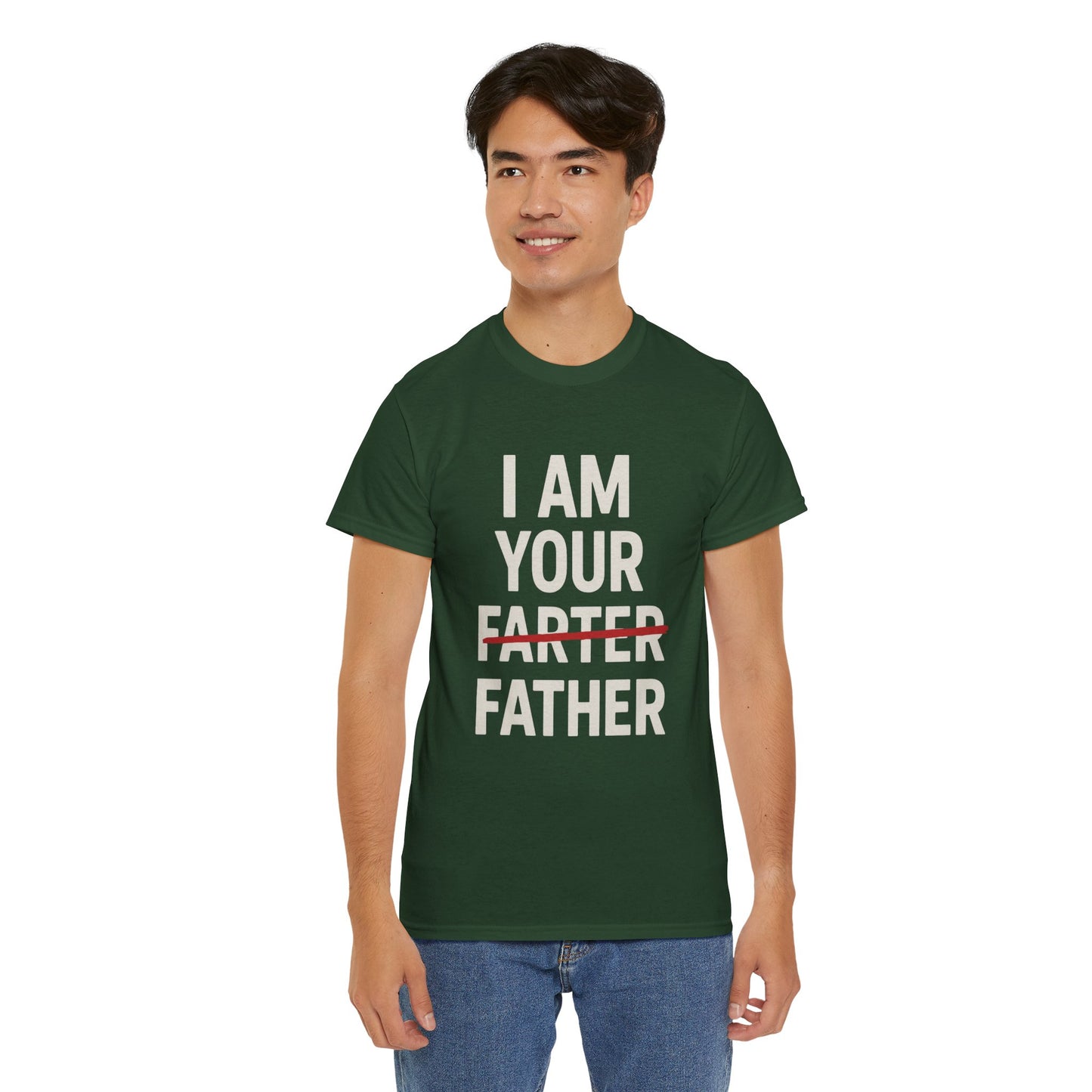 I Am Your Farter Funny Unisex Heavy Cotton Tee, Father's Day Gift, Casual Wear, Family Time, Birthday Present, Comfortable T-Shirt
