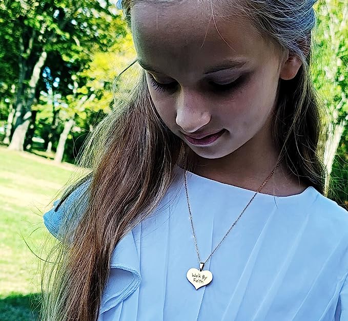 Walk By Faith Gold Necklace