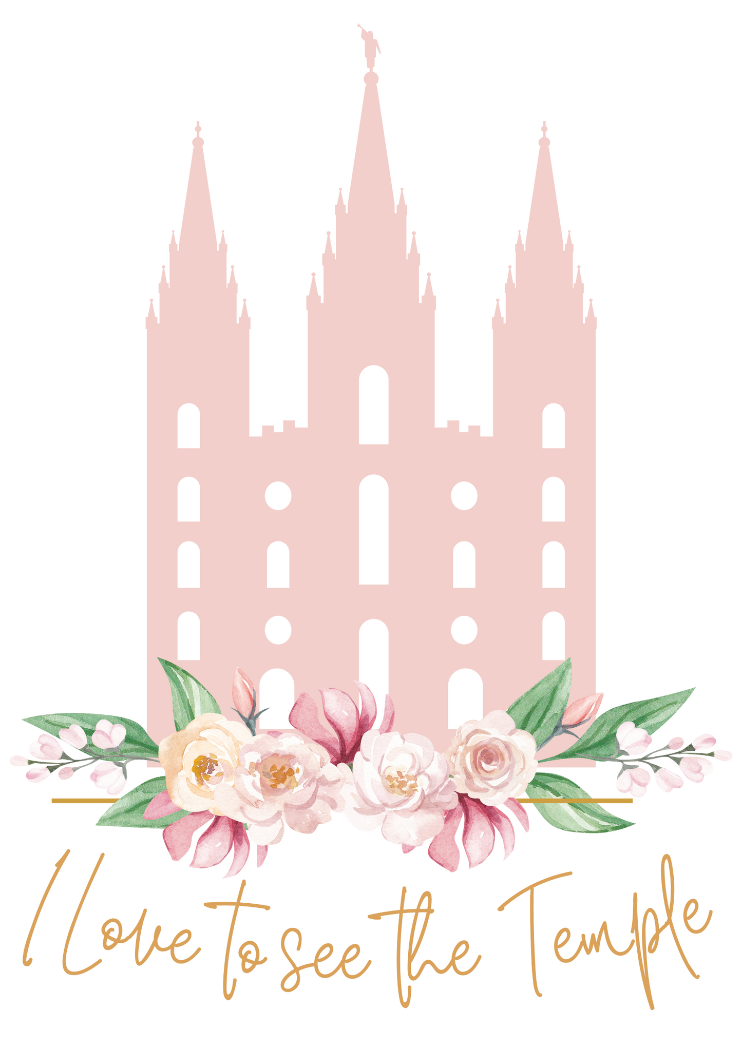 Set of 4 I am a child of God - Temple - 8 is great - CTR Pink Print Set - Baptism Gift for Girls - Girl Wall Decor