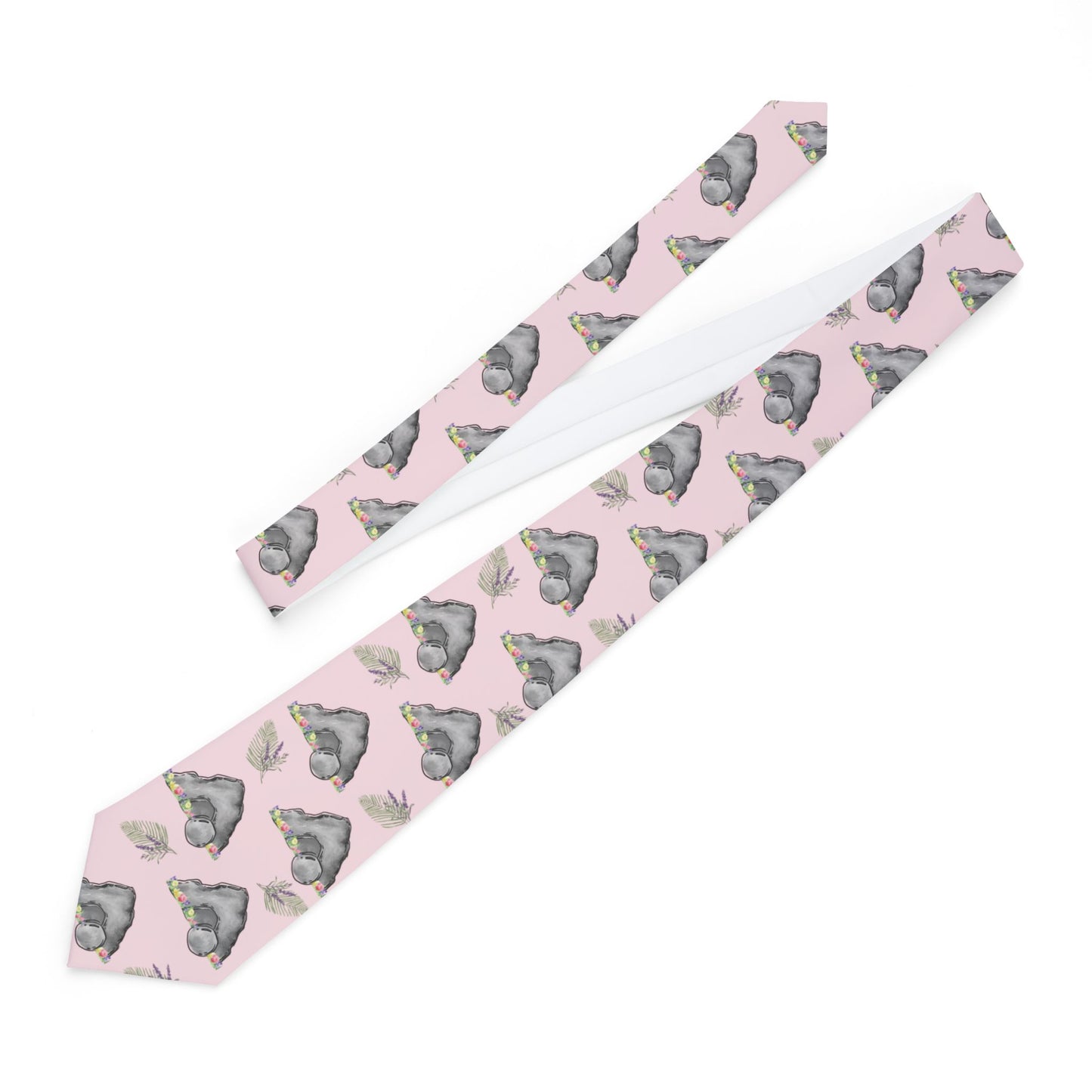 He Is Risen Easter Necktie | Christian Church Spring Holiday Tie