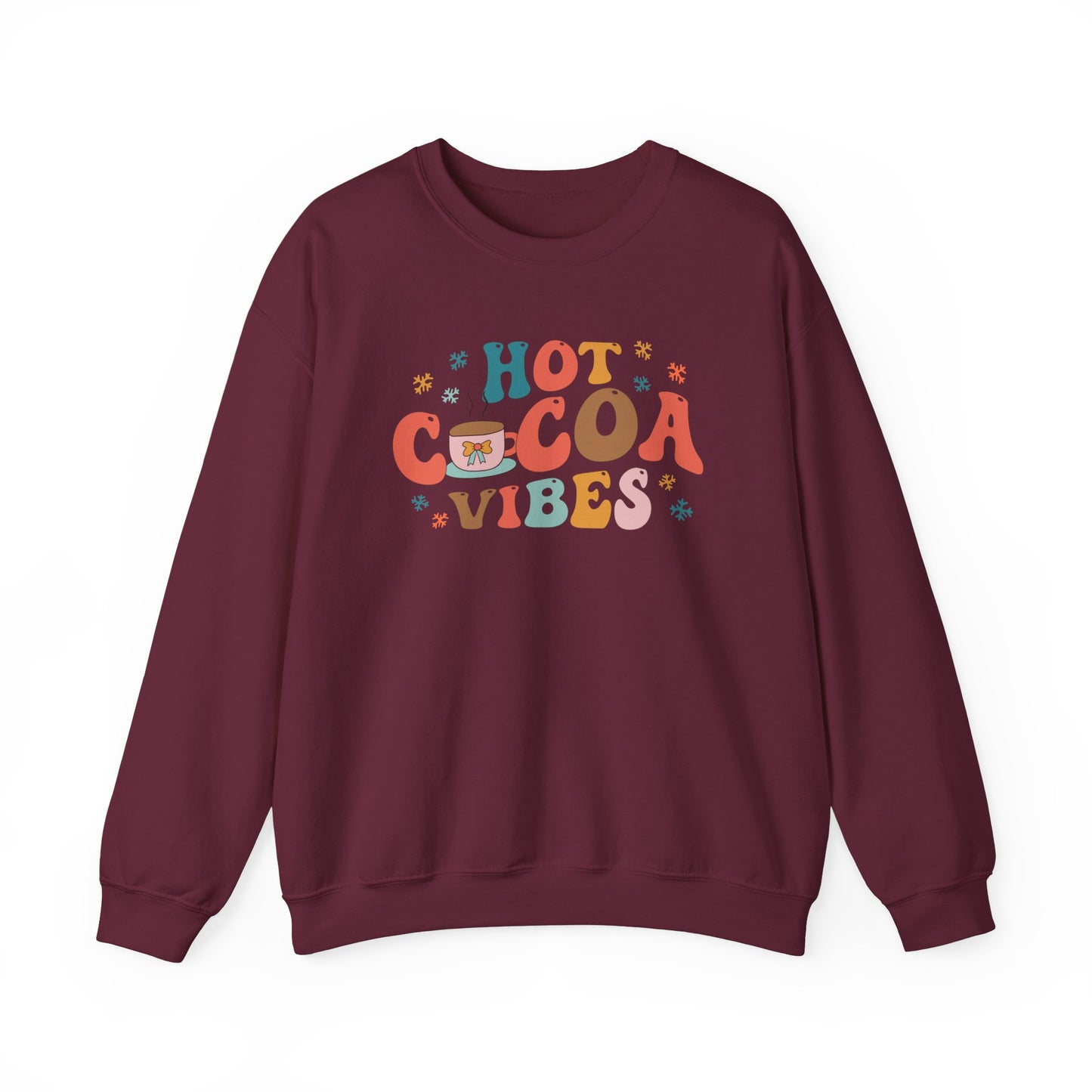 "Hot Cocoa vibes" Sweatshirt for Christmas!