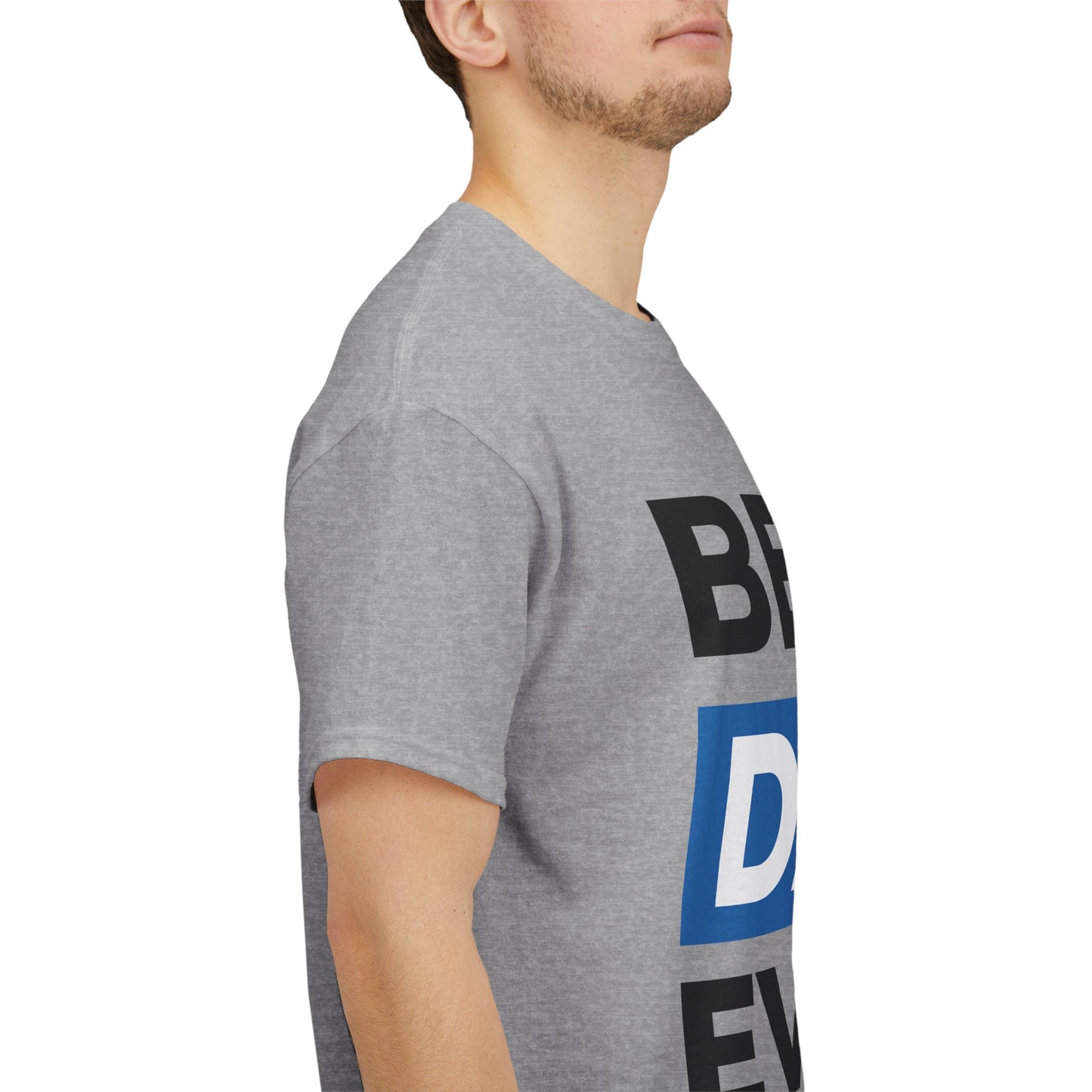 Best Dad Ever Unisex Heavy Cotton Tee, Father's Day Gift, Casual Wear, Family Time, Birthday Present, Comfortable T-Shirt