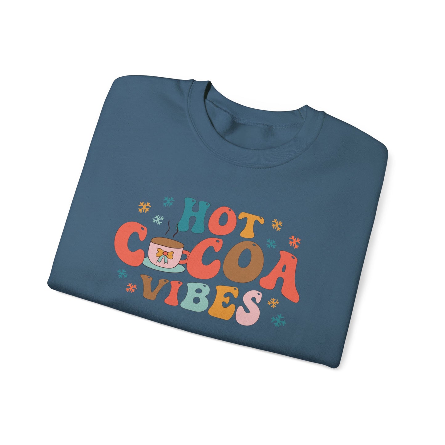 "Hot Cocoa vibes" Sweatshirt for Christmas!