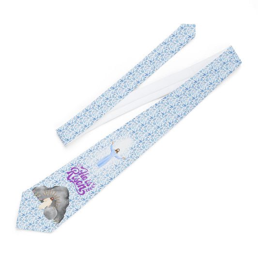Religious Themed Necktie - 'He is Risen' and 'Let Us Rejoice' Designs
