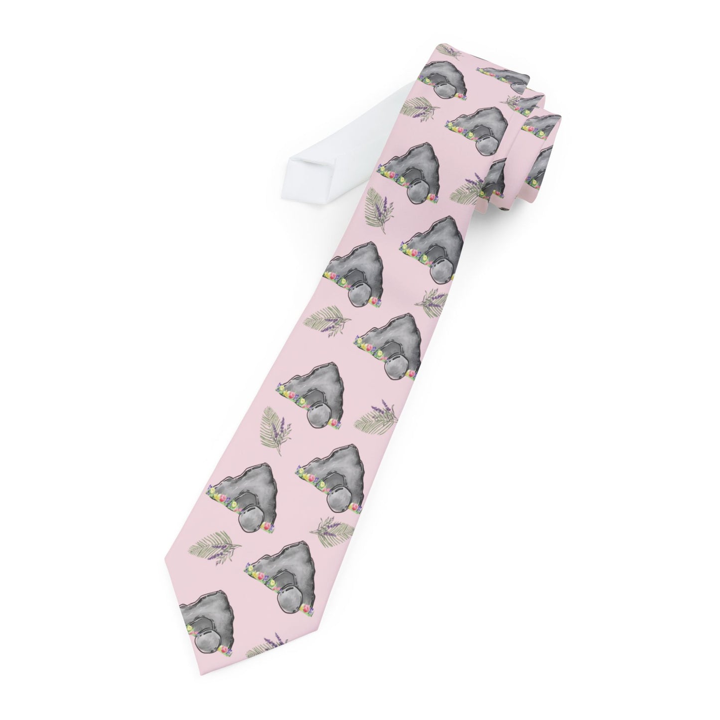 He Is Risen Easter Necktie | Christian Church Spring Holiday Tie